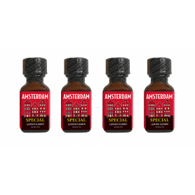 Pacote Poppers Amsterdam Special XL 3 + 1
