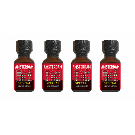 Pacote Poppers Amsterdam Special XL 3 + 1