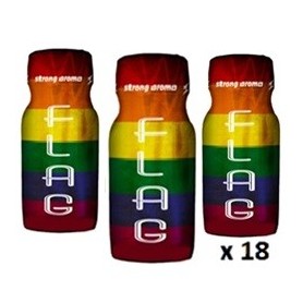 Caixa 18 Poppers Jolt Flag