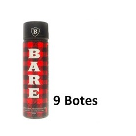 Pack 9 Poppers Triple B - BARE