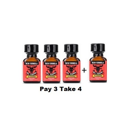 Pack Poppers El Toro XL 3+1