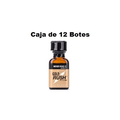 Caja 12 Poppers Gold Rush XL